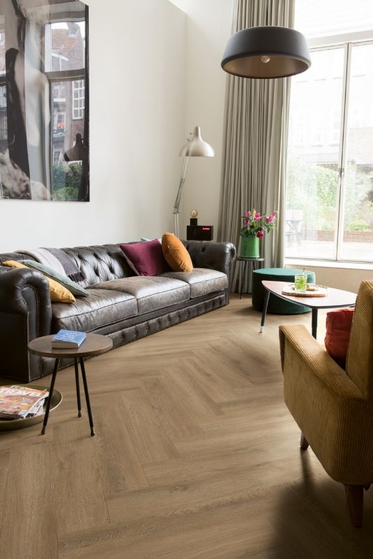 Luxury Floors Visgraat XL Lansmeer Eik